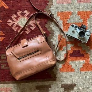 BORN Leather Crossbody Bag